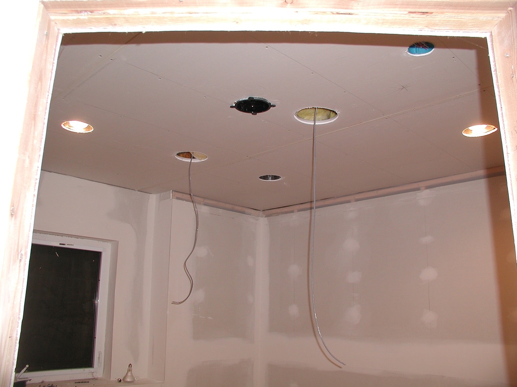 Drywall Ceiling Install 1 Orig Pewaukee Dry Wall Pros